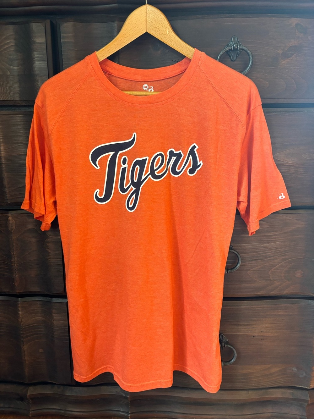 Men’s Badger Sport Brand Tigers Football Collegiate, Size Medium